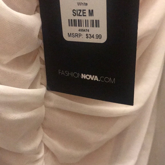 White mesh dress - Picture 3 of 4